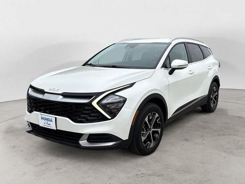Snow White Pearl 2023 Kia Sportage Hybrid EX