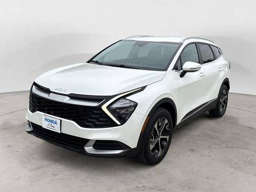 Snow White Pearl 2023 Kia Sportage Hybrid EX