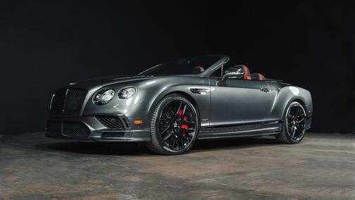 Grey 2018 Bentley Continental GT Supersport