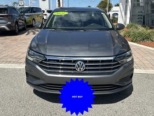 Platinum Gray Metallic 2021 Volkswagen Jetta 1.4T S