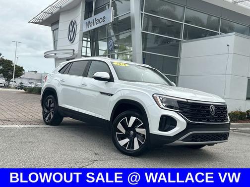 Opal White Pearl 2026 Volkswagen Atlas Cross Sport 2.0T SE w/Technology SUV