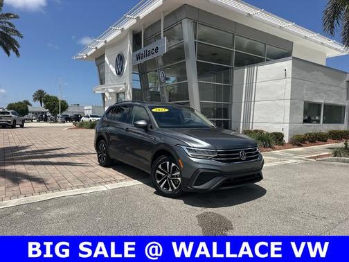 Platinum Gray Metallic 2023 Volkswagen Tiguan 2.0T S