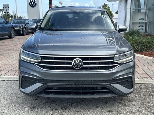 Platinum Gray Metallic 2024 Volkswagen Tiguan 2.0T Wolfsburg