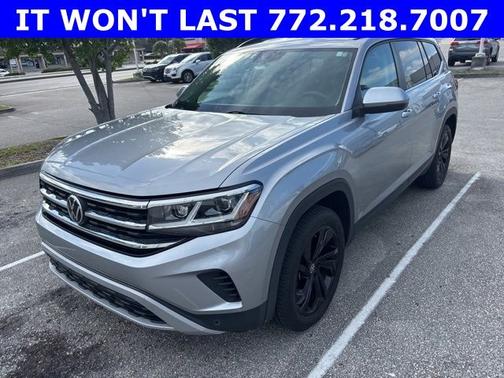 Pyrite Silver Metallic 2023 Volkswagen Atlas 3.6 SE w/ Technology