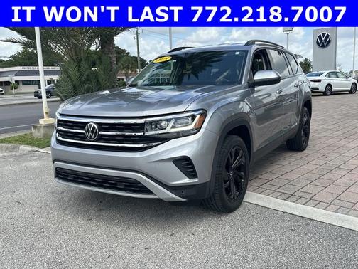 Pyrite Silver Metallic 2023 Volkswagen Atlas 3.6 SE w/ Technology