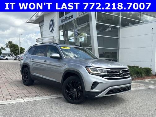 Pyrite Silver Metallic 2023 Volkswagen Atlas 3.6 SE w/ Technology