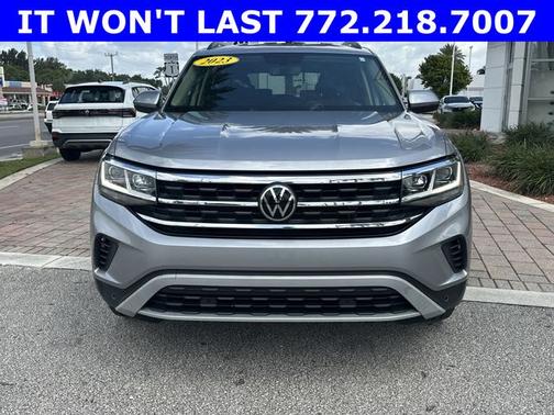 Pyrite Silver Metallic 2023 Volkswagen Atlas 3.6 SE w/ Technology