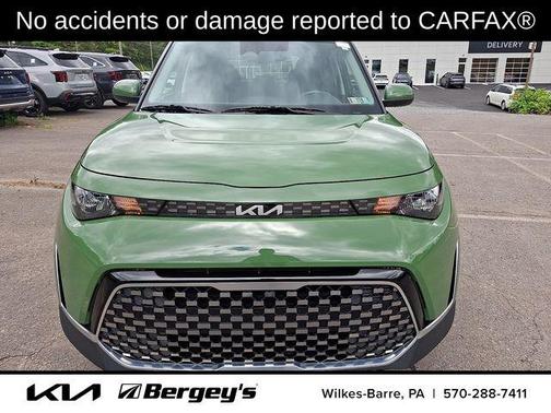 Undercover Green 2023 Kia Soul EX