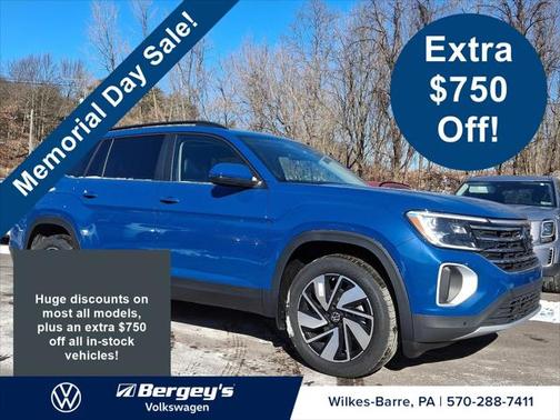 2025 Volkswagen Atlas 2.0T SE w/Technology 4MOTION