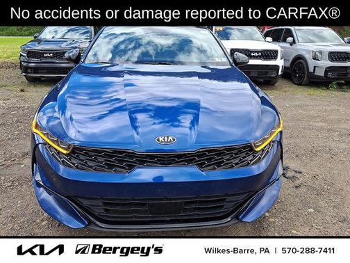 Sapphire Blue 2021 Kia K5 GT-Line