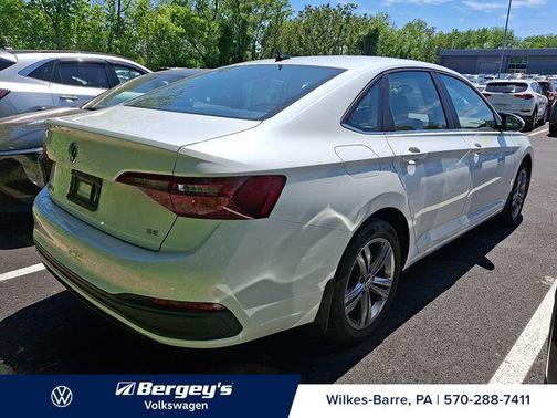 Opal White 2024 Volkswagen Jetta 1.5T SE
