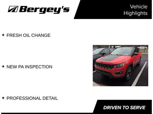 Spitfire Orange Clearcoat 2018 Jeep Compass Trailhawk