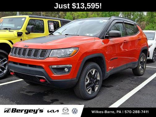 Spitfire Orange Clearcoat 2018 Jeep Compass Trailhawk