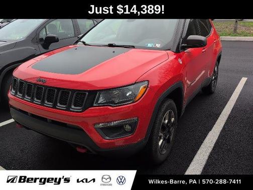 Spitfire Orange Clearcoat 2018 Jeep Compass Trailhawk