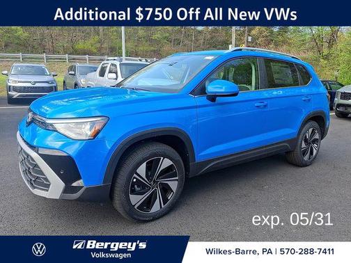 Cornflower Blue 2026 Volkswagen Taos SE