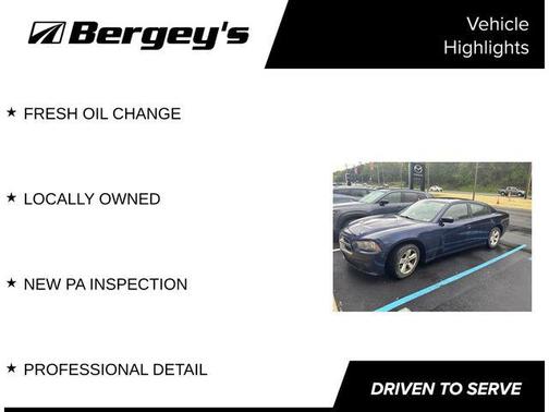 Jazz Blue Pearlcoat 2014 Dodge Charger SE