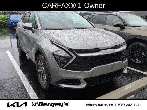 Steel Gray 2023 Kia Sportage Hybrid LX