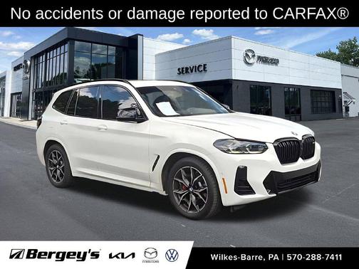 Alpine White 2024 BMW X3 M40i