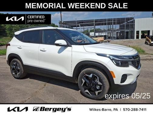 Snow White Pearl 2025 Kia Seltos S