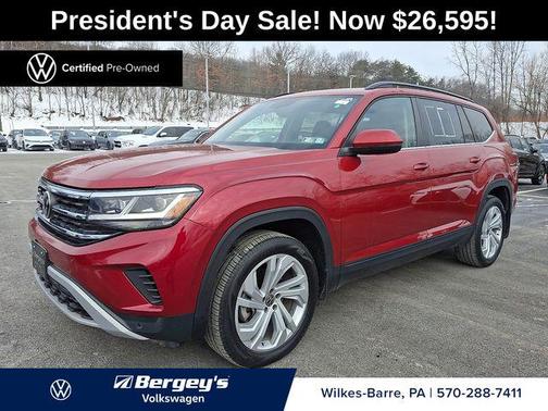 2022 Volkswagen Atlas 3.6L SE w/Technology