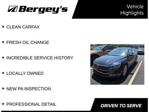 Deep Black 2017 Volkswagen Passat 1.8T SE w/Technology