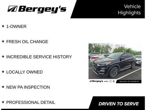 Black Noir Pearl 2020 Hyundai TUCSON Ultimate