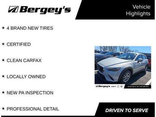 Ceramic Silver Metallic 2021 Mazda CX-3 Sport