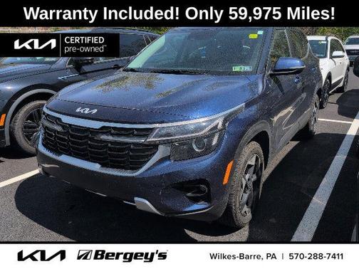 Dark Ocean Blue 2024 Kia Seltos EX