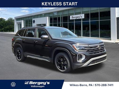 deep black pearl 2026 Volkswagen Atlas Peak Edition