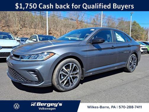 Platinum Gray Metallic 2026 Volkswagen Jetta 1.4T S