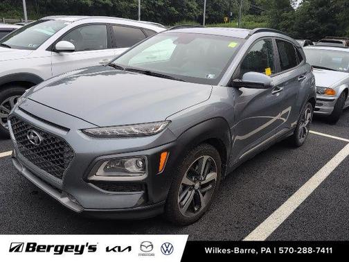 Sonic Silver 2021 Hyundai KONA Limited