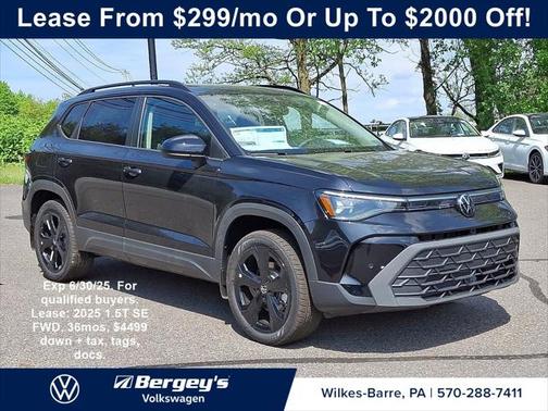 2025 Volkswagen Taos 1.5T SE Black
