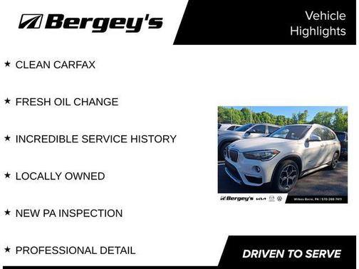 Alpine White 2018 BMW X1 xDrive28i