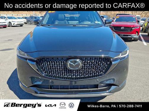 Jet Black Mica 2025 Mazda CX-5 2.5 Turbo Premium