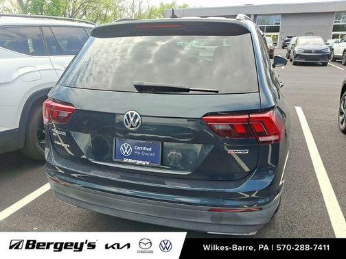 Moss Green 2019 Volkswagen Tiguan 2.0T SE 4MOTION