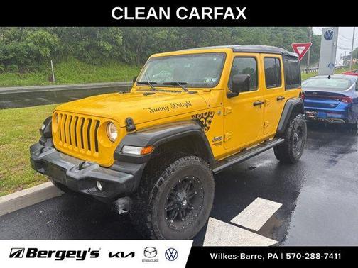 Hellayella Clearcoat 2019 Jeep Wrangler Unlimited Sport