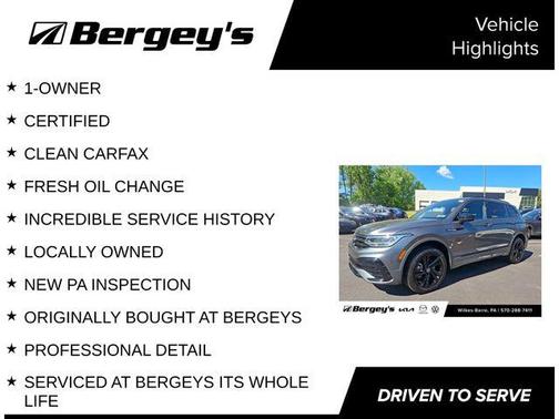 Platinum Gray Metallic 2024 Volkswagen Tiguan 2.0T SE R-Line Black 4MOTION