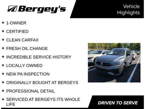Platinum Gray Metallic 2024 Volkswagen Tiguan 2.0T SE R-Line Black 4MOTION
