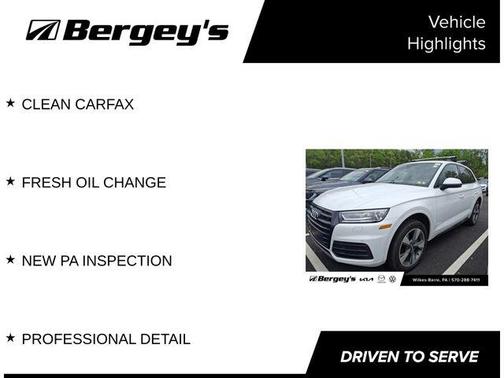 Ibis White 2020 Audi Q5 45 Premium
