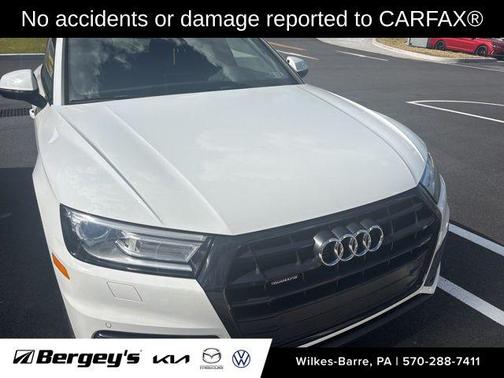 Ibis White 2020 Audi Q5 45 Premium