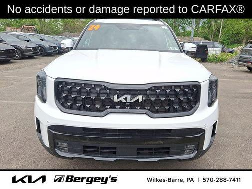 Glacial White Pearl 2024 Kia Telluride SX X-Line