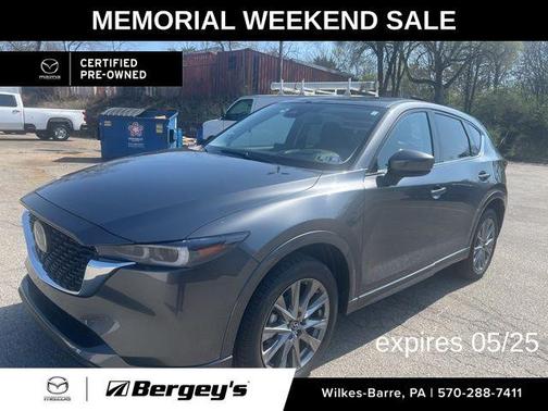 Machine Gray Metallic 2024 Mazda CX-5 2.5 S Premium Plus Package