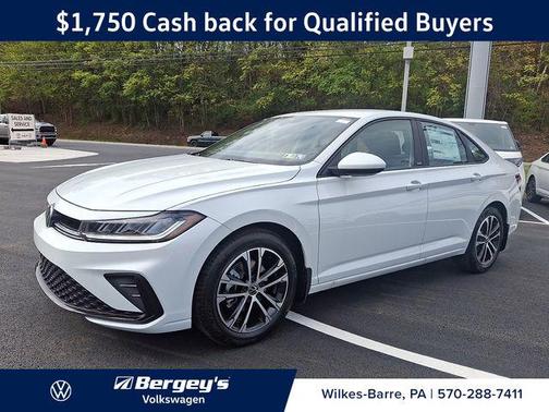 Pure White 2026 Volkswagen Jetta 1.4T S