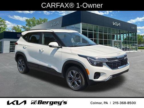 Snow White Pearl 2024 Kia Seltos S