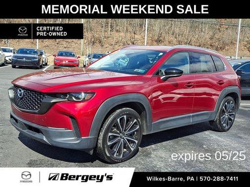 Soul Red Crystal Metallic 2025 Mazda CX-50 2.5 S Premium Plus Package