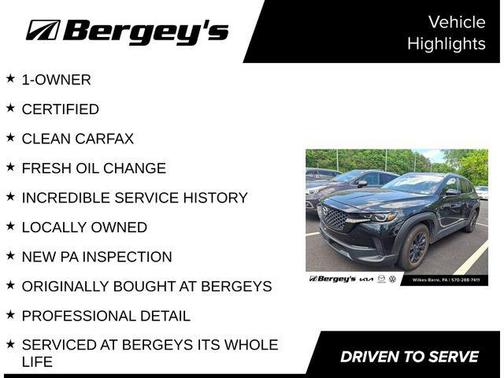 Jet Black Mica 2024 Mazda CX-50 2.5 S Premium Package