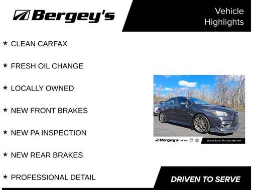 2016 Subaru WRX STI Limited