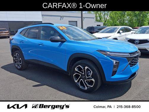 Fountain Blue 2024 Chevrolet Trax FWD 2RS