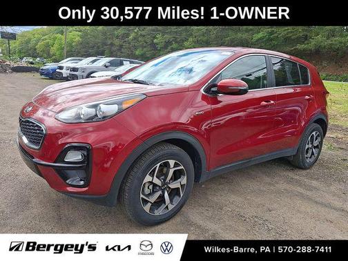 Hyper Red 2021 Kia Sportage LX