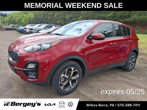 Hyper Red 2021 Kia Sportage LX